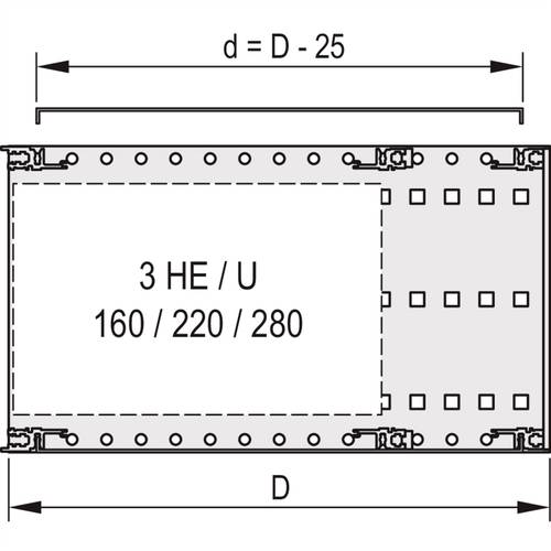 NVent SCHROFF 24560032 Sichtblende 1St. von nVent SCHROFF