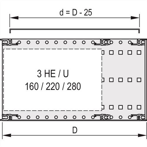 NVent SCHROFF 24560053 Sichtblende 2St. von nVent SCHROFF