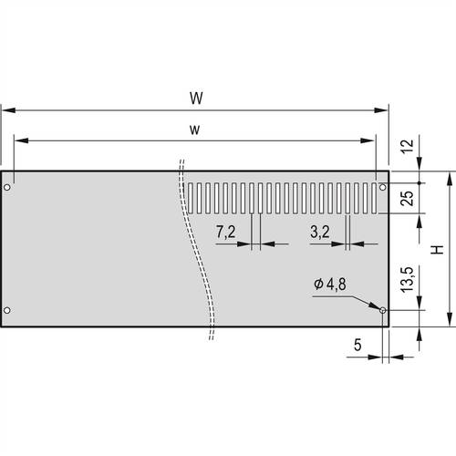 NVent SCHROFF 24576045 Rückwand von nVent SCHROFF