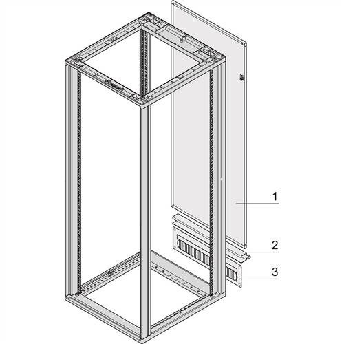 NVent SCHROFF 26230430 19 Zoll Netzwerkschrank-Rückwand von nVent SCHROFF