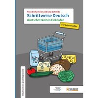 Schrittweise Deutsch / Wortschatzkarten Einkaufen für Lehrerkoffer von Schubert Leipzig