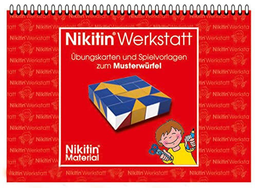 Schubi Das Nikitin Material: N1 Musterwürfel Werkstatt Übungskarten und Spielvorlagen zum Musterwürfel, Silver von Schubi