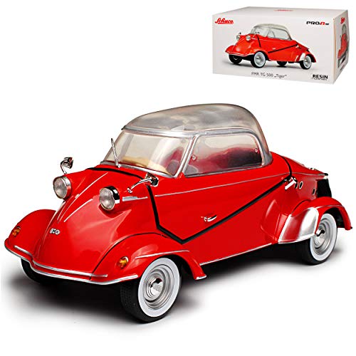 FMR TG 500 Tiger Messerschmitt Kabinenroller Rot 1/18 Schuco Modell Auto mit individiuellem Wunschkennzeichen von Schuco-FMR