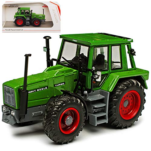 Fendt Favorit 622 LS Traktor Grün 1/87 Schuco Modell Auto mit individiuellem Wunschkennzeichen von Schuco Fendt