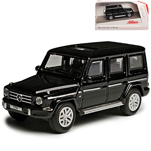 Mercedes-B G-Klasse W463 Schwarz Neue Generation Ab 2018 H0 1/87 Schuco Modell Auto mit individiuellem Wunschkennzeichen von Schuco Mercedes-Benz