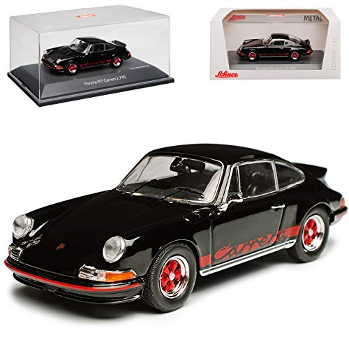 Porsche 911 2.7 Carrera RS Urmodell Schwarz mit Rot 1963-1973 1/43 Schuco Modell Auto Modell Auto von Schuco Porsche