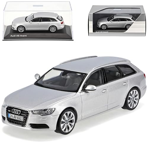 Schuco A-U-D-I A6 A 6 C7 C 7 Avant Ab 2011 EIS Silber 1/43 Modell Auto Modellauto von Schuco