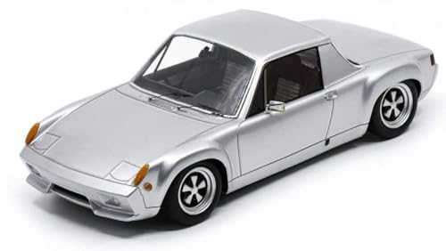 MODELLINO in Scala Schuco COMPATIBILE CON Porsche 916 (Chassis N.12) 1972 Silber 1:43 Modell Maßstab SH450918900 241217 von Schuco