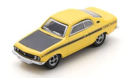 Modelltreppe kompatibel mit Opel MANTA TURBO YELLOW DIE CAST 1:87 SCHUCO SH452676500 von Schuco