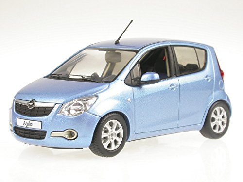 Opel Agila blaumetallic Modellauto Schuco 1:43 von Schuco