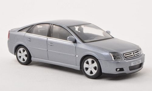 Opel Vectra C GTS, met.-blau-grau, Fließheck , Modellauto, Fertigmodell, Schuco 1:43 von Schuco