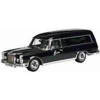 SCHUCO 450007600 1:18 Mercedes Benz Pollmann 600 "Bestattungswagen" von Schuco