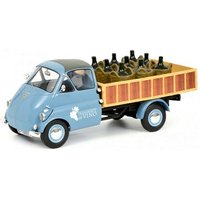 SCHUCO 450016900 1:18 Isocarro Pritschenwagen mit Weinladung "Transporte de Vino" von Schuco