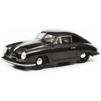 SCHUCO 450025200 1:18 Porsche 356 Gmünd Coupé, schwarz von Schuco