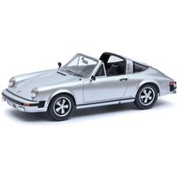 SCHUCO 450029800 1:18 Porsche 911 Targa silber von Schuco