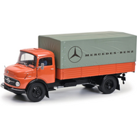 SCHUCO 450044700 1:18 MHI MB L911 Mercedes rot von Schuco