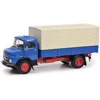 SCHUCO 450044800 1:18 Mercedes-Benz L911 „Mercedes-Kurzhauber“ blau von Schuco