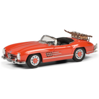 SCHUCO 450268900 1:43 MB 300SL Skiurlaub, rot von Schuco