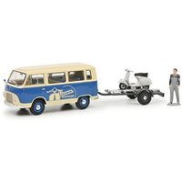 SCHUCO 450320000 1:43 Ford FK1000 Bus "Vespa" von Schuco