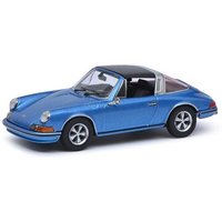 SCHUCO 450367700 1:43 Porsche 911 Targa blau von Schuco