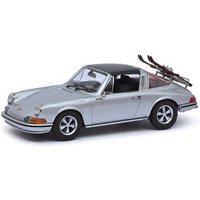 SCHUCO 450367800 1:43 Porsche 911 Targa mit Ski von Schuco