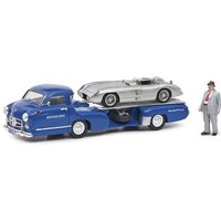 SCHUCO 450376800 1:43 Mercedes-Benz Blaues Wunder mit 300 SLR von Schuco