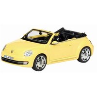 SCHUCO 450747600 1:43 VW Beetle Cabrio, gelb von Schuco