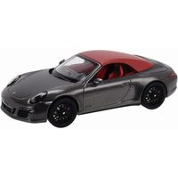 SCHUCO 450757700 1:43 Porsche 911 Carrera GTS Cabrio mit Verdeck, achatgraumetallic von Schuco