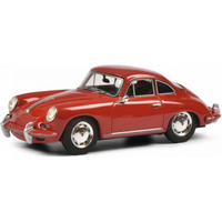 SCHUCO 450879400 1:43 Porsche 356 SC rot von Schuco