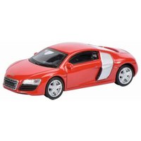 SCHUCO 452010900 1:64 Audi R8 Coupé, rot von Schuco