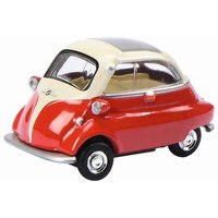 SCHUCO 452011900 1:64 BMW Isetta, rot/beige von Schuco