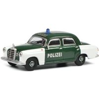 SCHUCO 452022300 1:64 Mercedes-Benz MB 180 D POLIZEI von Schuco