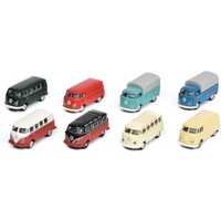 SCHUCO 452640800 1:87 VW T1, 8-er Set von Schuco