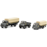 SCHUCO 452646200 1:87 MHI 3er Set DB, grau von Schuco