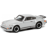 SCHUCO 452656200 1:87 Porsche 911 (930), silber von Schuco