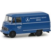 SCHUCO 452661500 1:87 Mercedes Benz L319 Kasten blau von Schuco