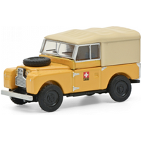 SCHUCO 452662200 1:87 Land Rover 88 PTT gelb von Schuco