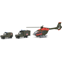 SCHUCO 452663500 1:87 3er Set „Military SAR“ von Schuco