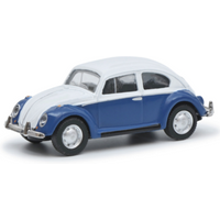 SCHUCO 452670600 1:87 VW Käfer blau/weiß von Schuco