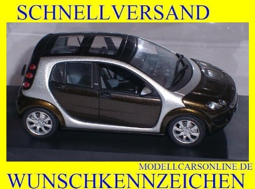 Schuco Smart Forfour for Four 4 For4 Grün Braun 1/43 Modellauto Modell Auto von Schuco