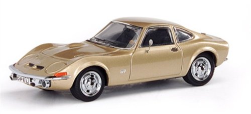 Schuco 02316 - Opel GT, gold 1:43 von Schuco