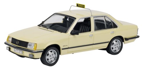 Schuco 3424 - Opel Rekord E Taxi beige, 1:43 von Schuco