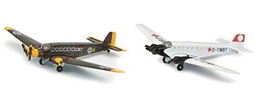 Schuco 403551698 Set Junkers Ju 52/3m 1:250 403551698-Set, Modellauto, Modellfahrzeug, Oliv/weiß von Schuco