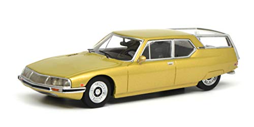 Schuco 450021200, Gold Fahrzeug Citroën SM, Shooting Brake, Modellauto, Resin, 1:18, metallic, Small von Schuco