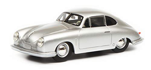 Schuco 450025300, Silber Porsche 356 Gmünd, Modellauto, 1:18 von Schuco