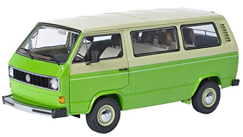 Schuco 450038000 - "VW T3 Bus Fahrzeug, 1:18, beige/grün von Schuco