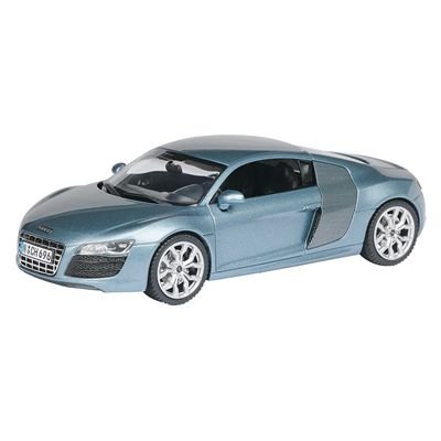 Schuco 450476600 - Audi R8 V10, jetblau metallic, Sammlermodell, 1:43 von Schuco