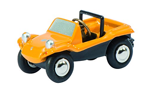 Schuco 450572500 - Piccolo Volkswagen Beach Buggy, Auto Und Verkehrsmodell, GElb/Schwarz von Schuco