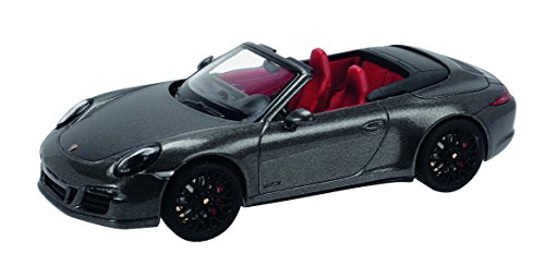 Schuco 450757700 - Porsche 911 GTS Carrera Cabrio, grau metallic von Schuco