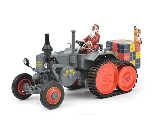 Schuco 450770300 Lanz Weihnachten Other License 450770300-Lanz 2018 1:32, Modellauto, Modellfahrzeug, Mehrfarbig von Schuco